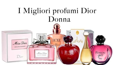 cristian dior profumi donna ptezzi|I PROFUMI .